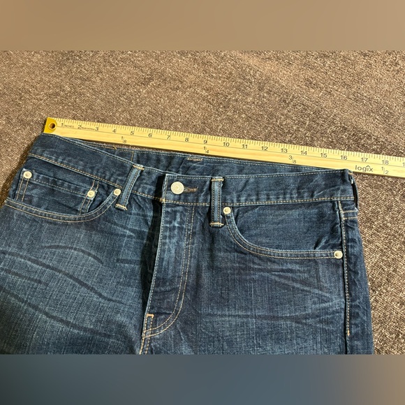 Levi Strauss 511 Dark Wash Size 34 X32 - Picture 4 of 10